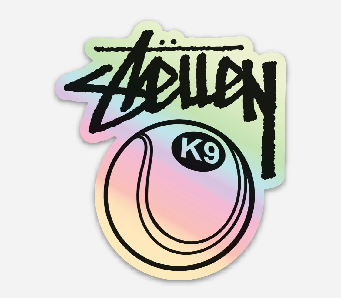 “Stellen - K9” Vinyl holographic Sticker