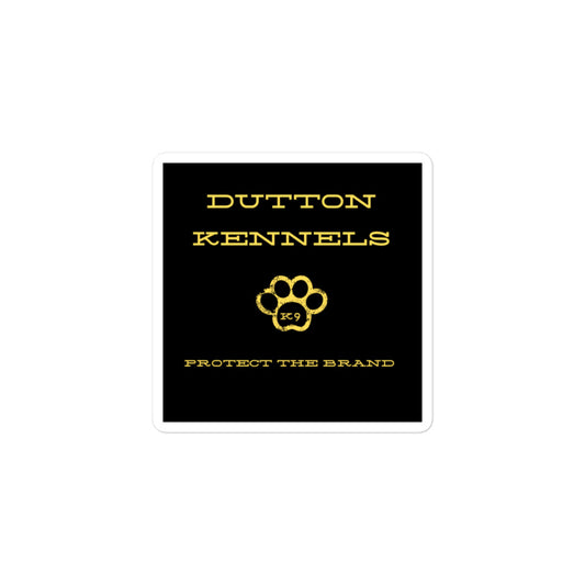 Dutton Kennels Sticker